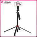 Treppiede per selfie stick con telecomando Bluetooth Ulanzi MA09 da 1,8 M con vite da 1/4" 360 ° Supporto per telefono girevole per streaming live Vlog