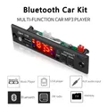 Wireless Bluetooth schermo a colori MP3 WAV WMA Decoder Board 12V Car Audio USB TF FM Radio Module