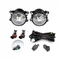 Fendinebbia per Renault Duster Kangoo Fluence L30 Megane 2/3 Koleos Clio IV Twingo II Lodgy Kwid