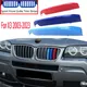 3 pezzi griglia auto striscia di rivestimento per BMW X3 E83 F25 G01 2003 2004 2005 2006 2007-2020 griglia da corsa striscia di rivestimento clip prestazioni M