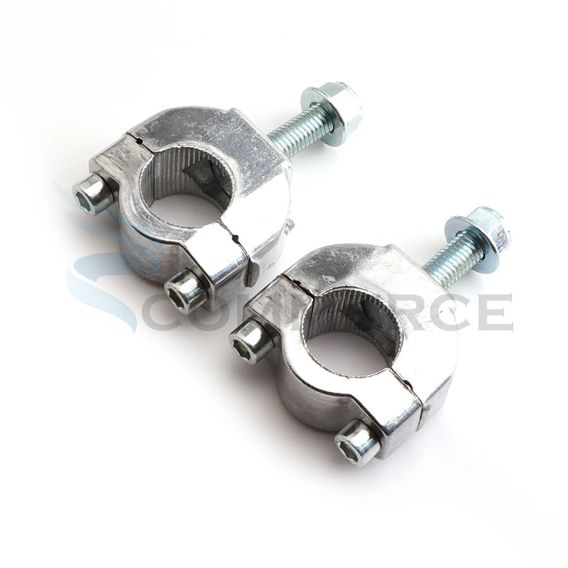 Moto 22 millimetri 7/8 ''Manubrio Bar Riser Staffa di Montaggio Morsetto Cono Per 2 Tempi 47cc 49cc Mini Moto Dirt Bike Motocross parti