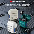 Monster XKT16 Auricolari Bluetooth 5.3 Design meccanico Cuffie wireless Cuffie da gioco TWS