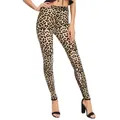 YSDNCHI moda donna Leggings Slim vita alta elasticità Leggings stampa leopardo leggins donna