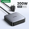 Orecchino nuovo-IN 】UGREEN 200W GaN Charger Desktop Laptop adattatore per caricabatterie rapido per iPhone 13 Pro Max Xiaomi Samsung tablet caricabatterie per telefono