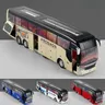 1/50 SETRA Luxury Coach Bus Toy Car Diecast modello in miniatura tirare indietro suono e luce