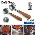 Portafiltro senza fondo per caffè da 51 mm nudo per Delonghi EC680 EC685 filtro di ricambio cestello macchina per caffè espresso accessori per caffè
