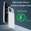 Custodia per batteria intelligente per iPhone 14 13 12 11 Pro Max custodia per caricabatterie portatile Power Bank per iPhone XS Max XR 7 8 Plus SE2