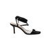 C established 1946 Heels: Black Print Shoes - Women's Size 11 - Open Toe