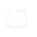 Croft & Barrow Denim Shorts: Ivory Bottoms - Women's Size 18