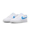 Sneaker NIKE SPORTSWEAR "Court Vision Low Next Nature", Gr. 40, weiß (weiß, blau), Synthetik, sportlich, Schuhe