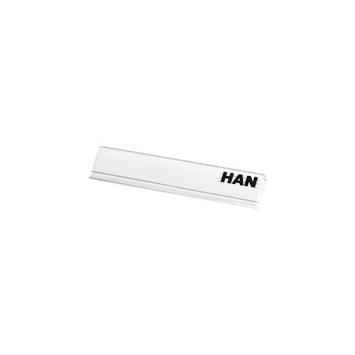 HAN Beschriftungsclip 1021 60x13mm +Beschriftungsbogen transparent