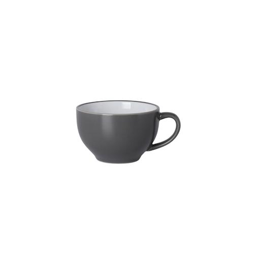 METRO Professional Kaffeetasse Akami, Steinzeug, 237 ml, grau / weiß