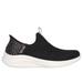 Skechers Women's Slip-ins: Ultra Flex 3.0 - New Energy Sneaker | Size 8.5 | Black/Natural | Textile/Synthetic | Vegan | Machine Washable