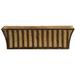 August Grove® Riggle Metal Window Box Planter Metal in Blue | 9 H x 30 W x 9 D in | Wayfair 4BA9362F96774C5DB58AD2CFC235CEC4