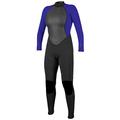 O'Neill Damen Reactor II 3/2mm Back Zip Wetsuit, Schwarz, 16 US