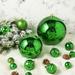 The Holiday Aisle® 4 Piece Ball Ornament Set Plastic in Green | 8 H x 8 W x 4 D in | Wayfair CEBF27E4F2BD4D08AC9C1CE9A4BA1D20