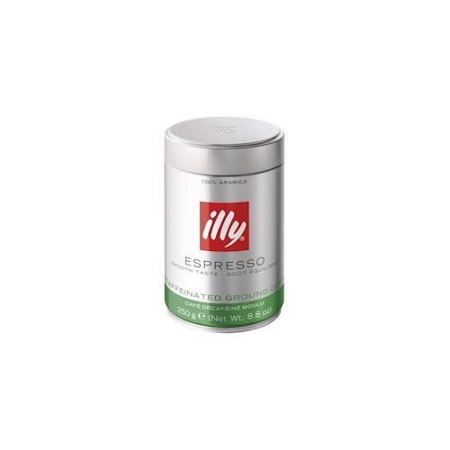 Illy Gemahlener Kaffee Espresso Entkoffeiniert (250 g)