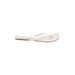Esprit Flip Flops: Ivory Shoes - Women's Size 10