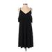 Eri + Ali Casual Dress: Black Dresses - Women's Size Small