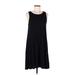 Old Navy Casual Dress - Mini Scoop Neck Sleeveless: Black Print Dresses - Women's Size Medium