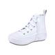 Sneaker CONVERSE "CHUCK TAYLOR ALL STAR PLATFORM MOVE LEATHER" Gr. 31, weiß (weiß, weiß) Schuhe Jungen