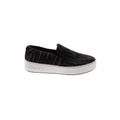 MICHAEL Michael Kors Sneakers: Slip-on Platform Casual Black Solid Shoes - Women's Size 8 - Almond Toe