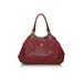 MCM Leather Tote Bag: Red Bags