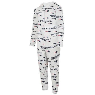 NFL Unisex Docket Union Suit (Size S) New England Patriots, Polyester,Spandex