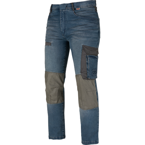 Jeans de travail Janus Würth MODYF bleu/gris