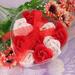 UDAXB Hot Sale! Christmas Decorations (Buy 2 get 1 free) 9Pcs Scented Rose Flower Petal Bath Body Soap Wedding Party Gift for Outdoor and Indoor Decoration