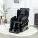 Evra Modern Black Faux Leather Zero Gravity Massage Chair by Furniture of America