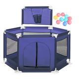 Foldable Baby Playpen with 10 Balls