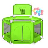 Foldable Baby Playpen with 10 Balls