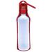 Portable Pet Water Bottle Traveling Pet Drinking Water Feeding Tool Dog Walking Dog Water Bottle Safe and Durable Mobile Universal Pet Travel Water Dispenser (300ml Red)