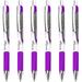 Zebra Classic Z-Grip Flight Ballpoint Pens - 1.2mm - Purple - Pack of 6