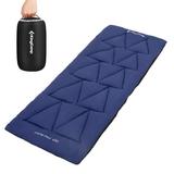 KingCamp Thicked Non-Slip Camping Sleeping Pad Portable Cot Mattress for Adults Hiking Yoga Traveling Backpacking 74.8 L x 25.2 W Lightweight Navy Pad 1.98lbs