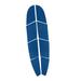8x Surfboard Traction Pad Surf Traction Pad Decking Accessories Deck Tail Pads Deck Grip Mats for Grip Surf Water Sports Blue