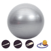 Exercise Ball for Physical Therapy Swiss Ball Physio Ball for Rehab Exercises Workout Fitness Ball for Core Strength Yoga Ball for Balance & Flexibilityï¼Œsliverï¼Œ65cm