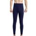 Tuphregyow Men Thermal Compression Pants Trendy Comfy Cold Weather Baselayer Winter Gear Athletic Leggings Fleece Lined Sports Tights Solid Navy XXXXL