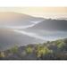 USA-Tennessee-Smokey Mountains National Park. Sunrise mist on mountain forest. Poster Print - Gallery Jaynes (24 x 18)