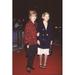 Lynn Redgrave In Black And Red Shawl With Daughter Annabel Clark In White Dress And Blue Jacket At The Thin Red Line Premiere Photo Print (16 x 20) - Item # CPA2328