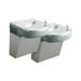 Elkay Ezstlg8 8 Gph Ada Wall Mount Versatile Bi-Level Barrier Free Cooler - Grey