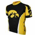 Cycling Jersey University of Iowa Hawkeyes 3/4 zip Men s Short Sleeve