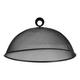 NUOLUX Hemoton 1Pc Plate Cover Dish Cover Mesh Cover Dining Table Round Style Anti Fly Mosquito Kitchen Stainless Steel Cover (Black)