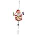 Deals of the Day!Ympuoqn Christmas Decorations Indoor Outdoor Deals Today 2023 Metal Iron Wind Chime Pendant Christmas Series Glass Color Painting And Painting Xmas Decorations Clearance
