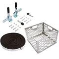 Stainless Steel Charcoal Firebox Basket Even And Consistent Heat Distribution