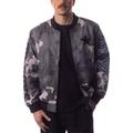 Unisex The Wild Collective Gray Dallas Cowboys Camo Bomber Jacket