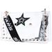 Cuce Dallas Stars Crystal Clear Envelope Crossbody Bag