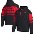 Men's adidas Black Chicago Blackhawks Full-Zip Hoodie