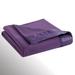 Micro Flannel All Seasons Blanket, King, Plum